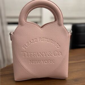 Tiffany & Co light pink purse